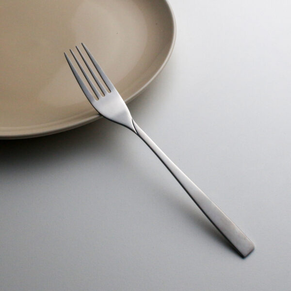 Garpu Makan Stainless Steel SUS 410 Set 6 Pcs Tebal Anti Karat Polos | Cutlery Dinner Fork Hotel