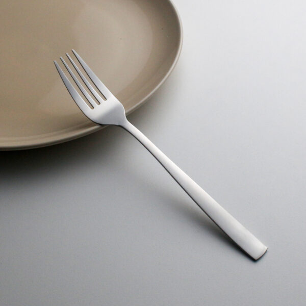 Garpu Makan Stainless Steel SUS 410 Set 6 Pcs Tebal Anti Karat Polos | Cutlery Dinner Fork Hotel