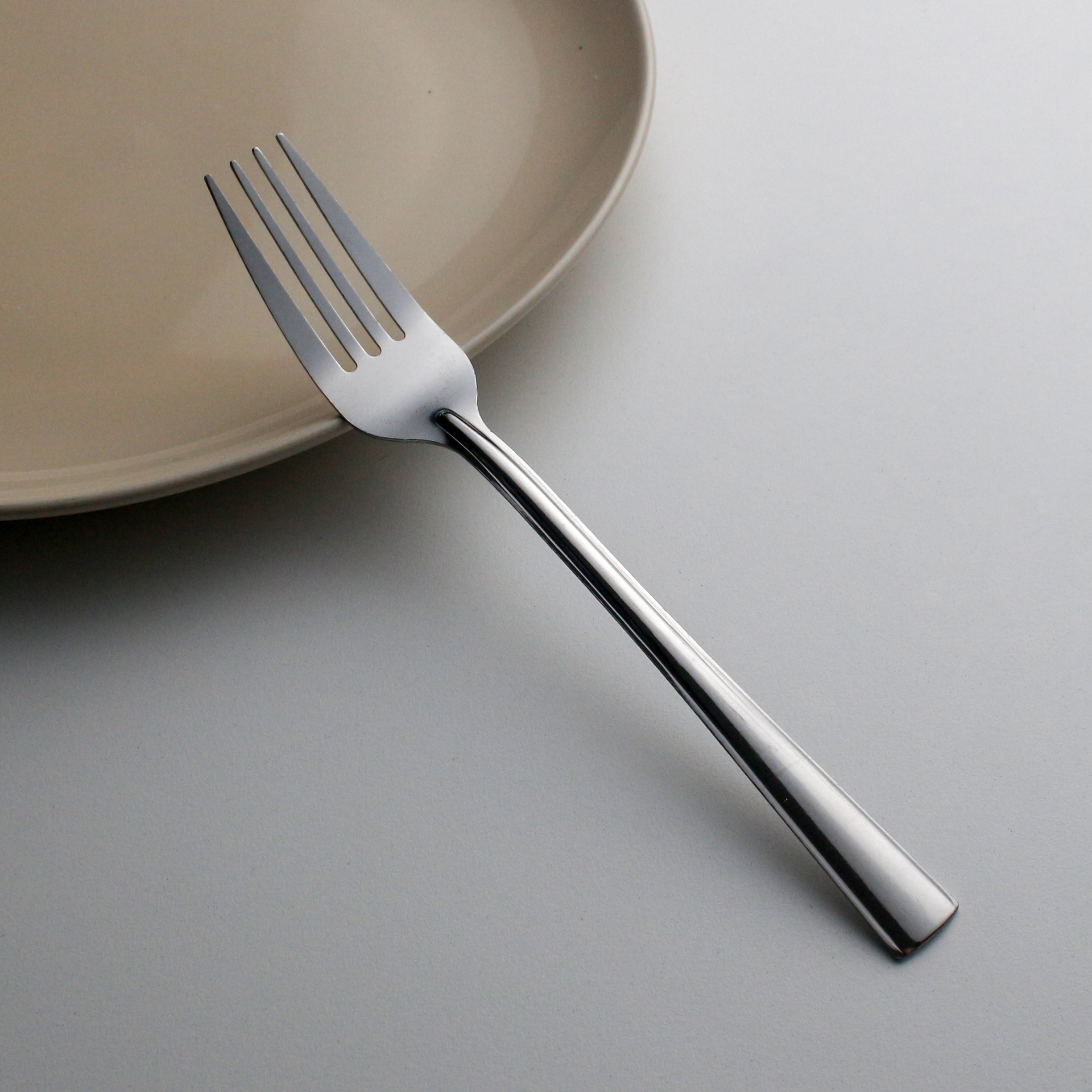 Garpu Makan Stainless Steel SUS 430 Set 12 Pcs Tebal Anti Karat Polos | Cutlery Dinner Fork Hotel